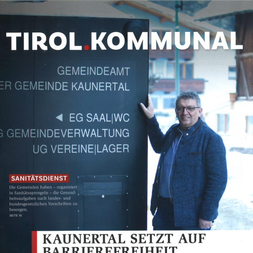 Titelseite TIROL.KOMMUNAL April 2019
