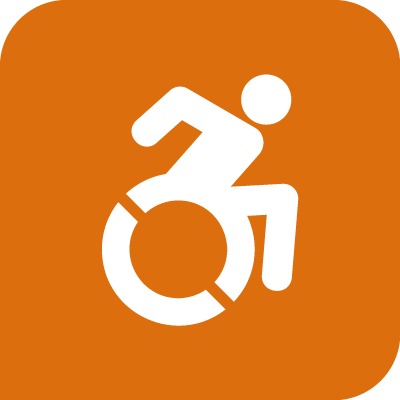 TSNweb Symbol - Rollstuhl